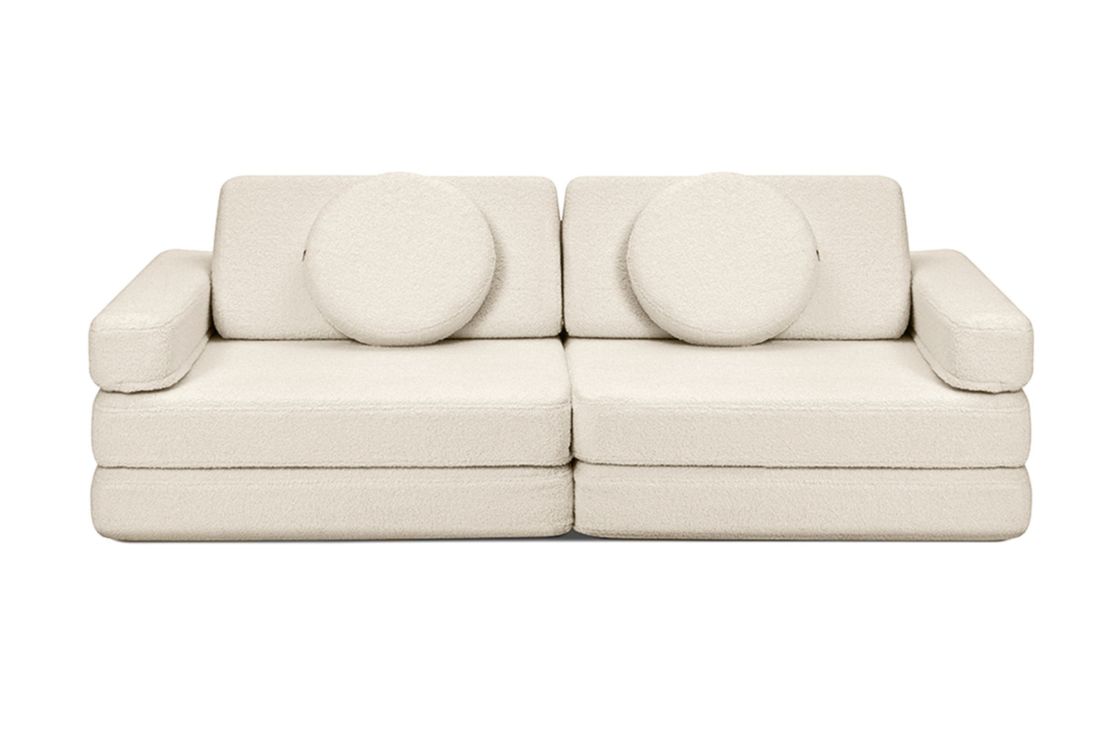 Shappy Play Sofa Original Teddy Soft Cream