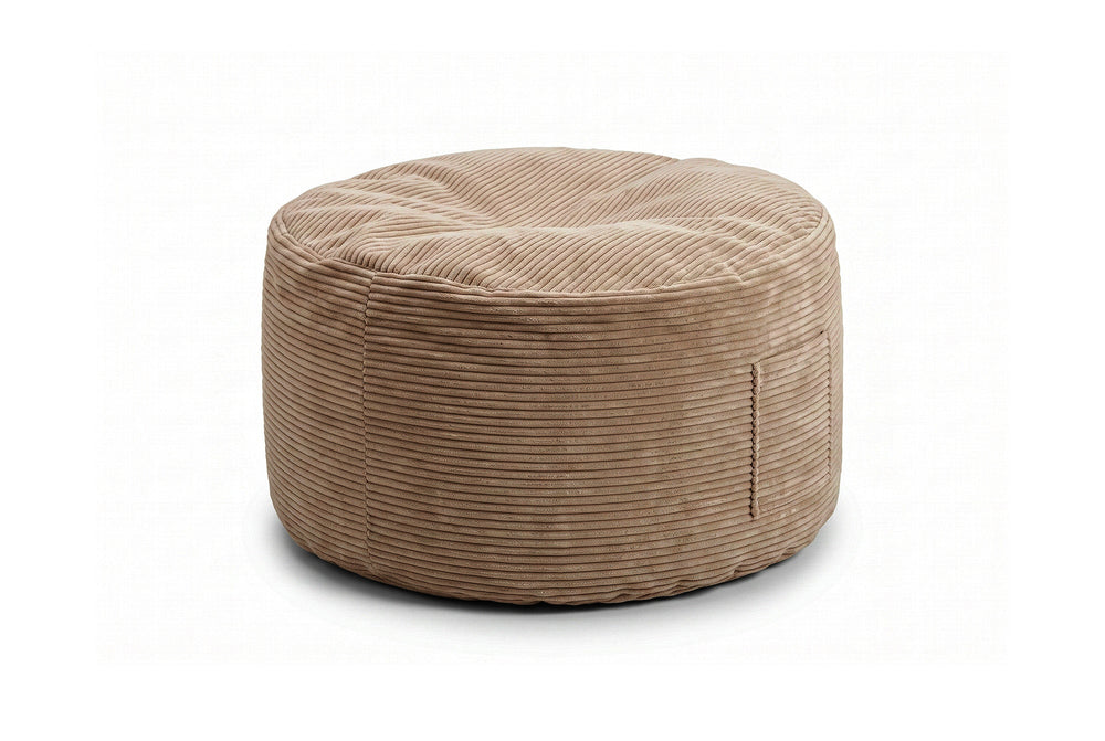 Futon Bean Bag Corduroy w kolorze Chocolate jako pufa