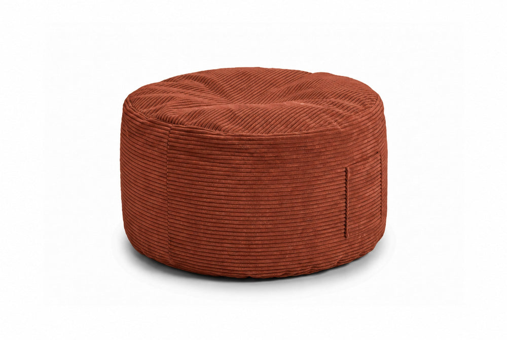 Futon Bean Bag Corduroy w kolorze Cinnamon jako pufa