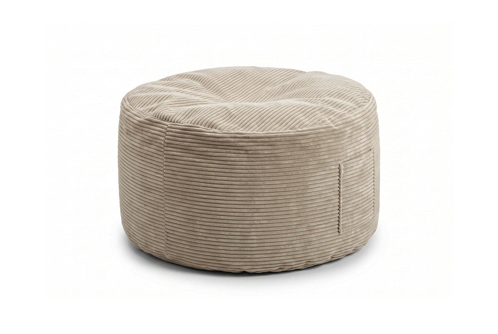 Futon Bean Bag Corduroy w kolorze Mocca jako pufa