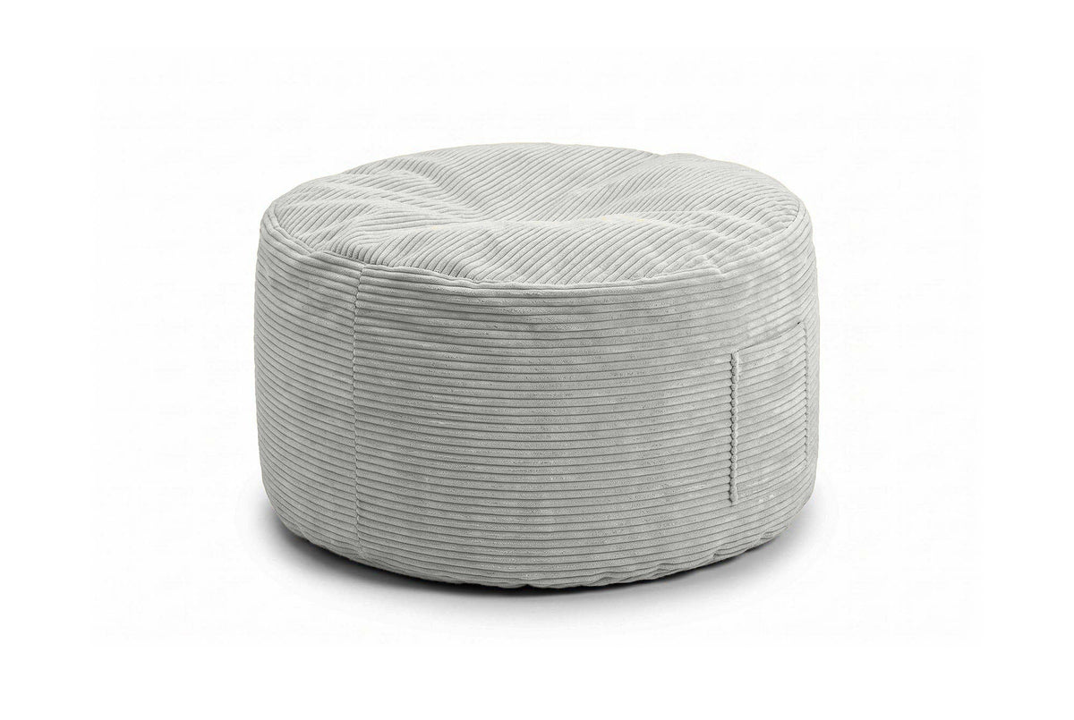Futon Bean Bag Corduroy Pebble