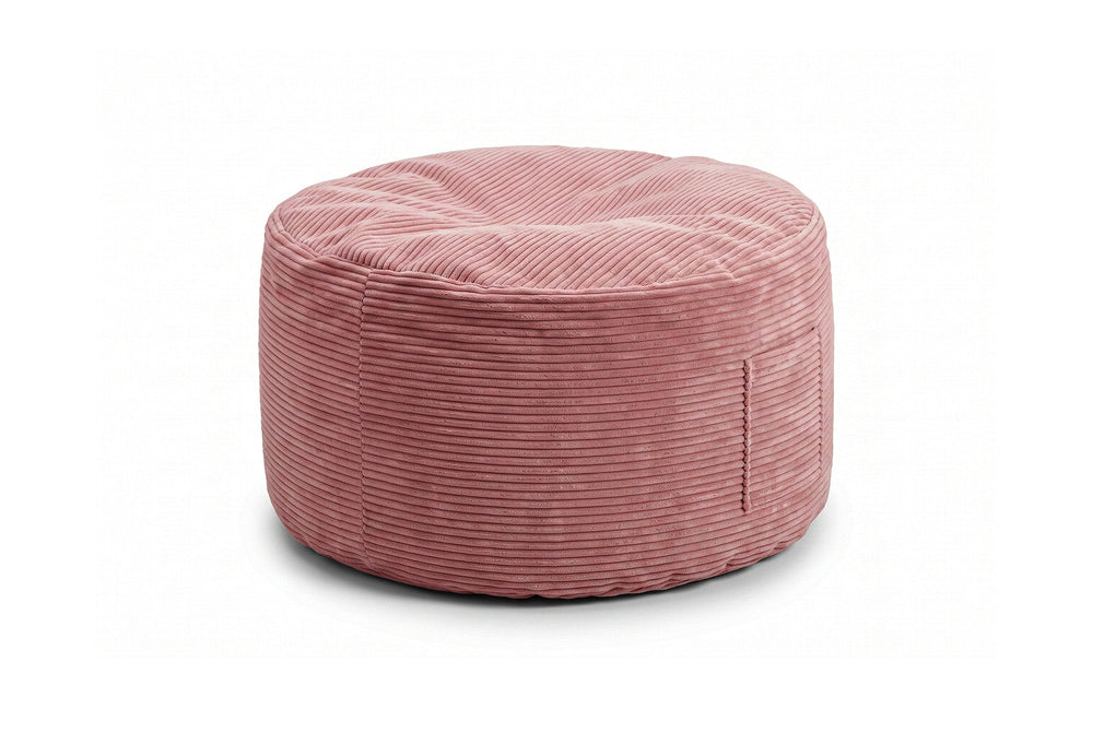 Futon Bean Bag Corduroy w kolorze Rose jako pufa