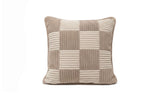 Check Cushion Mocca Vanilla