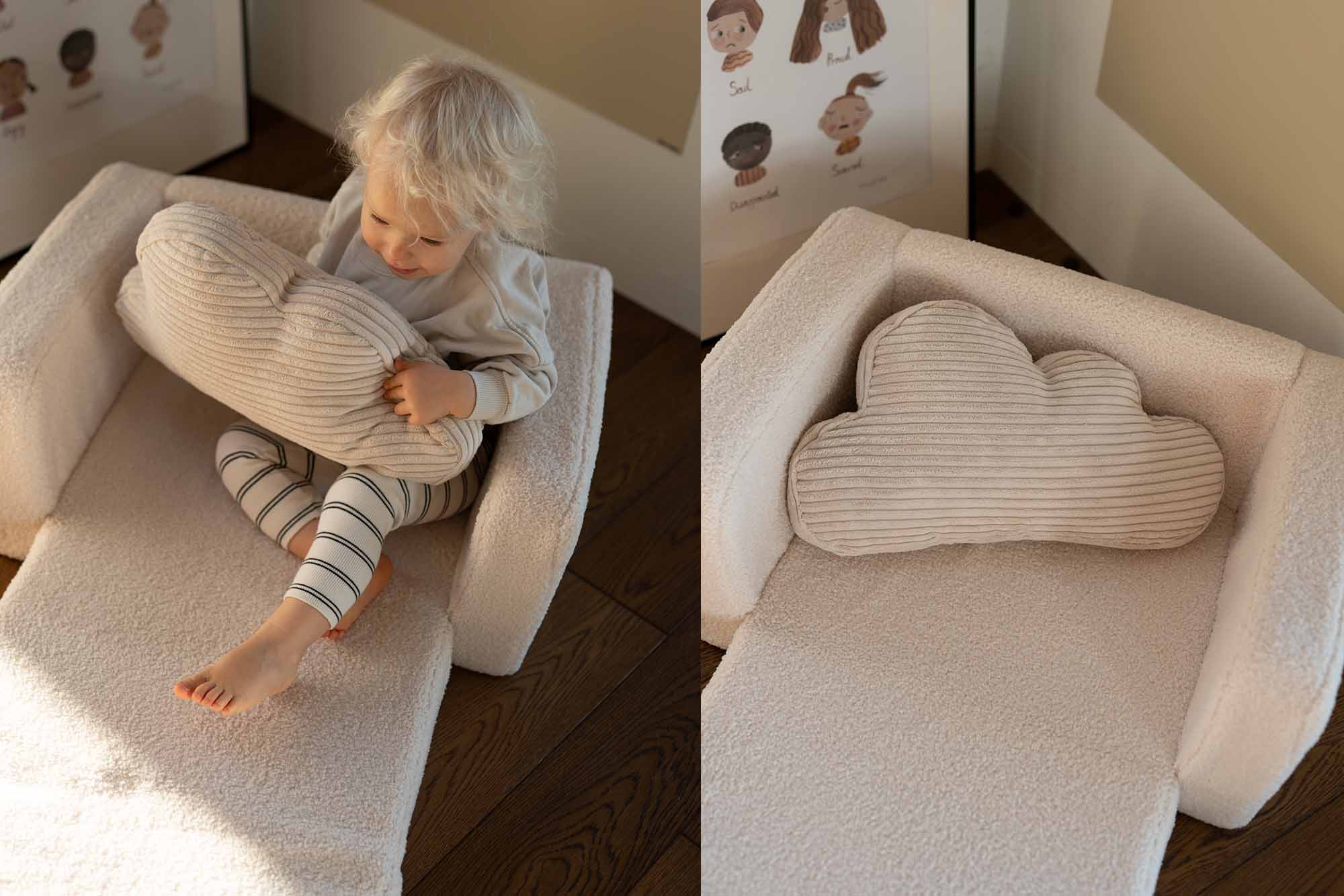 CLOUD CUSHION CORDUROY VANILLA