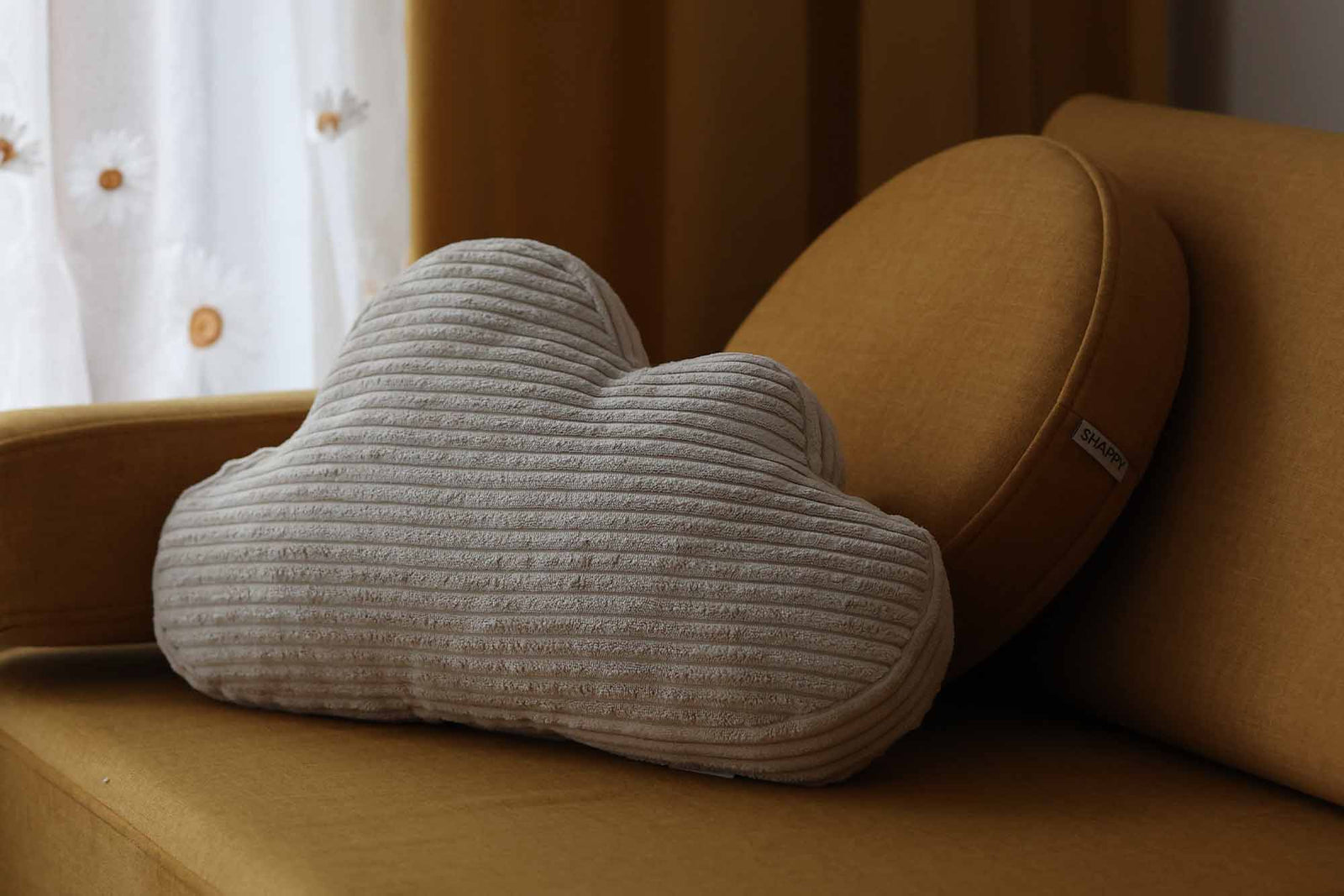 CLOUD CUSHION CORDUROY VANILLA