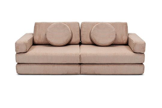 Play Sofa Pure Corduroy Mini, kolor Chocolate