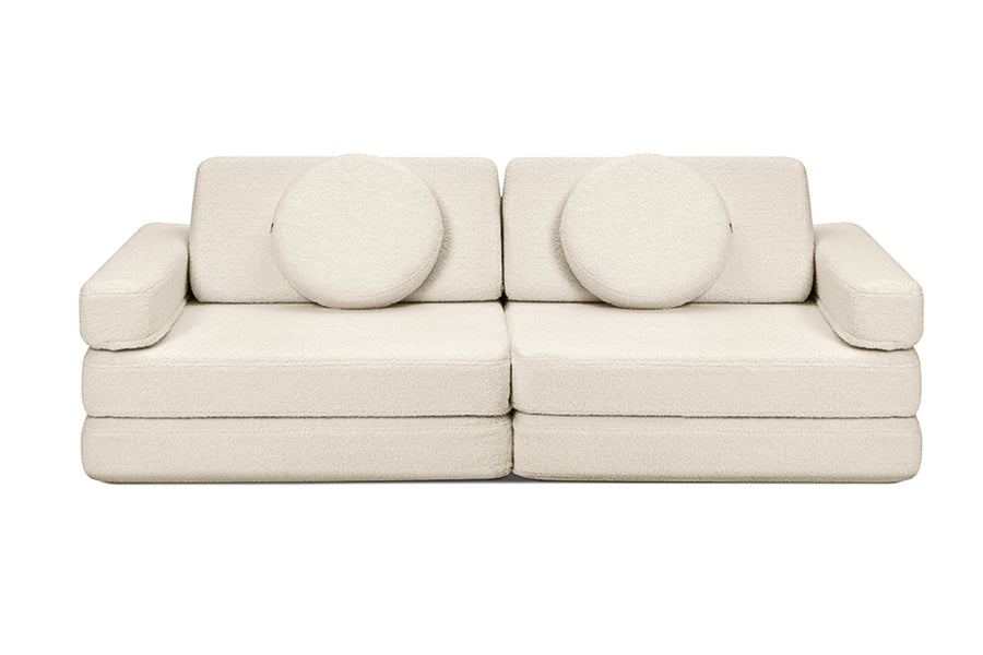 Shappy Play Sofa Original Teddy Soft Cream
