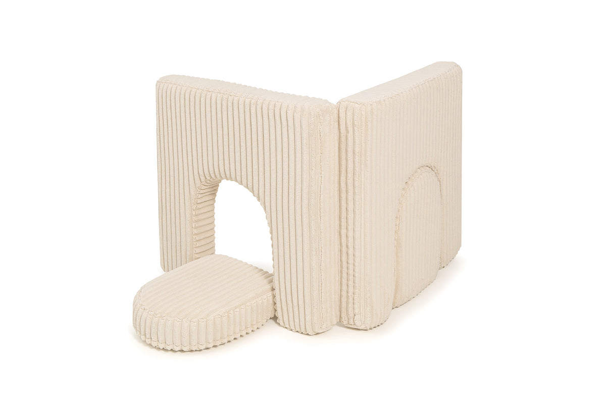 Arches Pure Corduroy Waffle Cream Beige