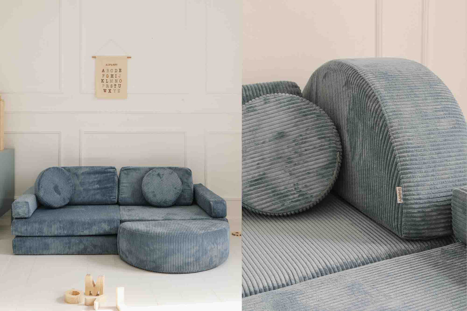 Shappy Corduroy Rocker Sky Sugar