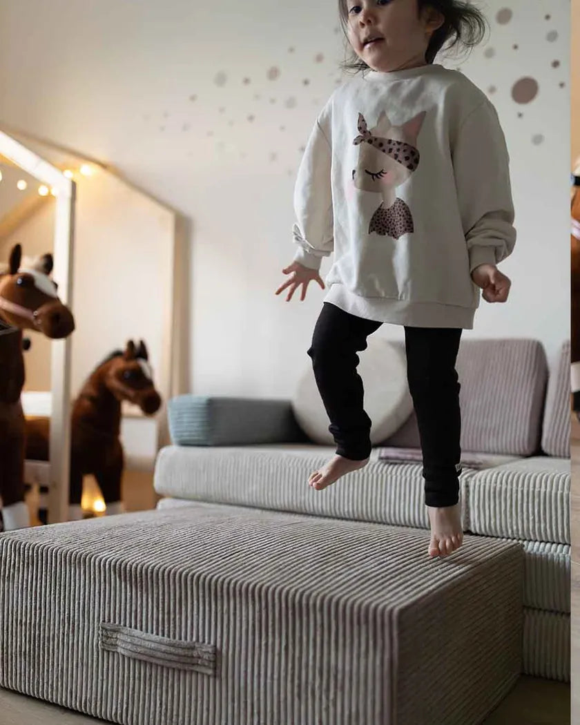 Trampoline Corduroy w użyciu