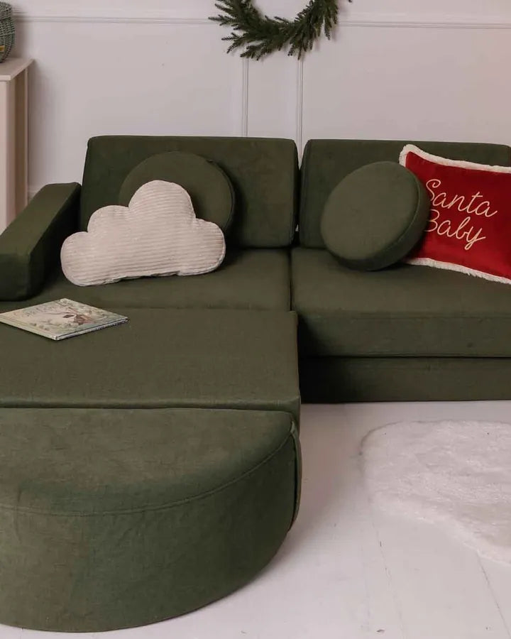 Trampoline Original w kolorze Bottle Green z Play Sofa
